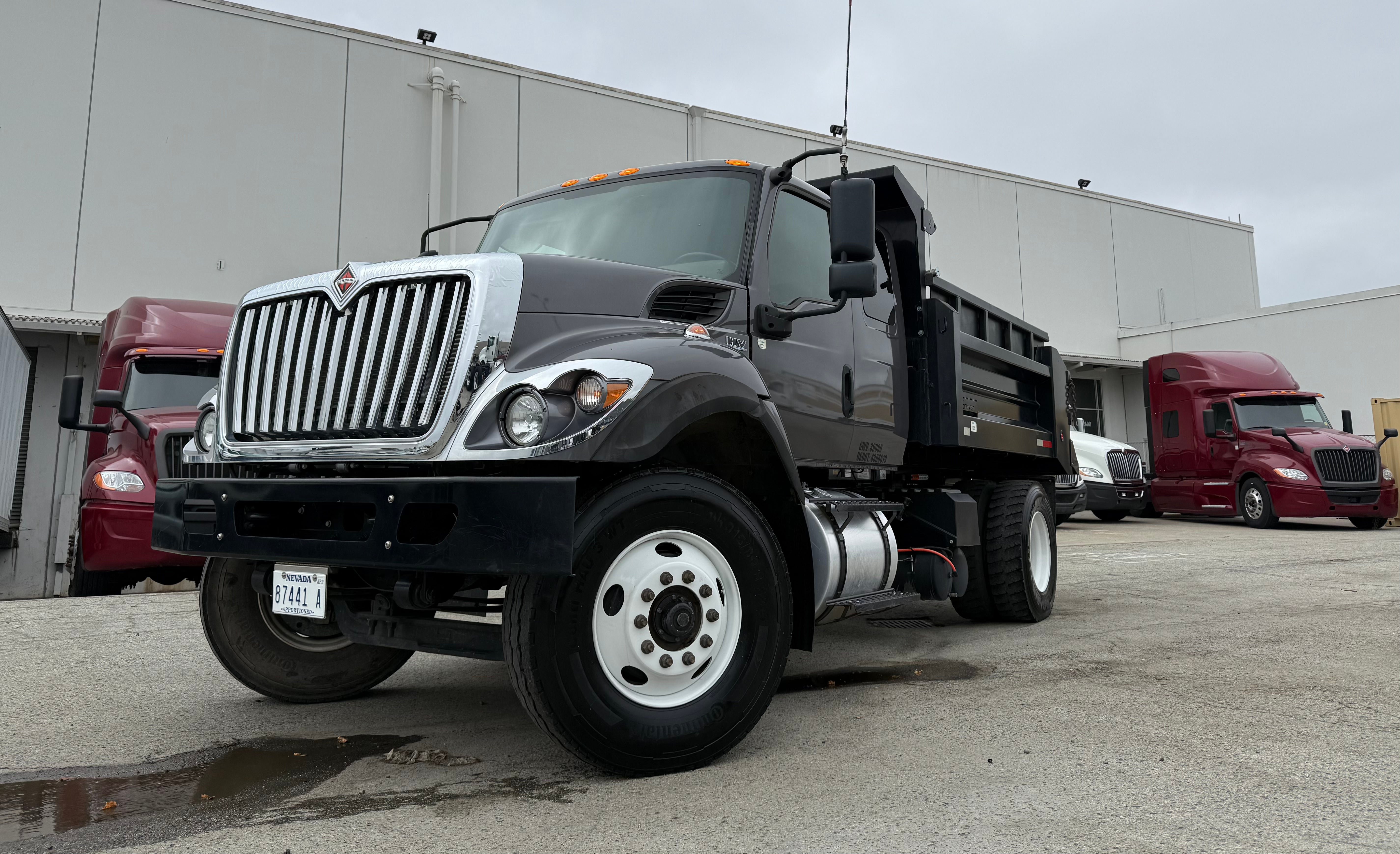 Used 2021 International HV507 Dump 5.7-7.5 yd