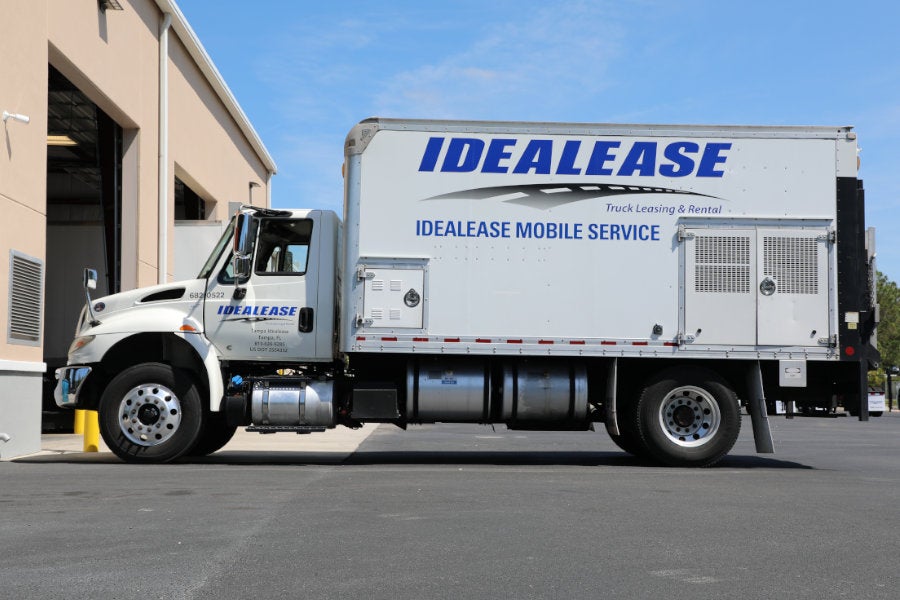 Idealease Mobile Service Truck